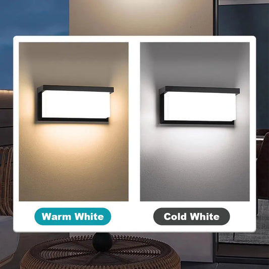 LED Motion Sensor Outdoor Wall Light