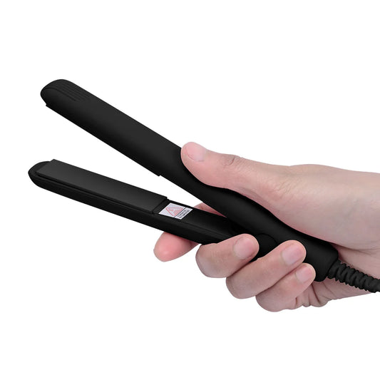 Mini Ceramic Hair Straightener – Wet & Dry Use