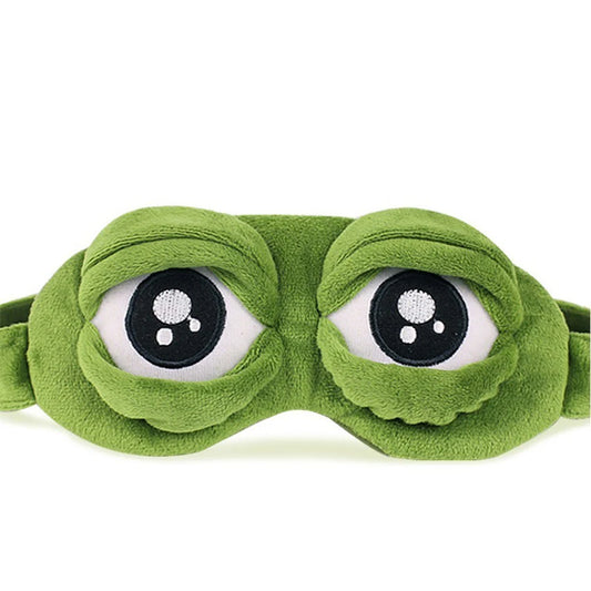 Cartoon Frog Sleep Mask