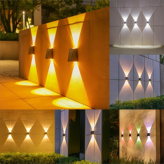 Solar Up & Down Wall Light
