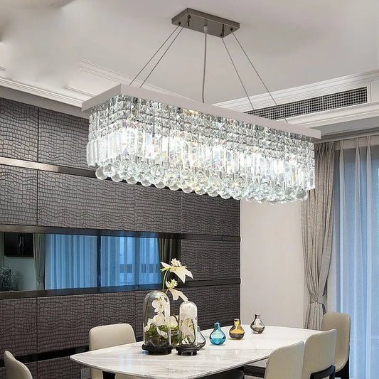 LED Crystal Modern Pendant Chandelier