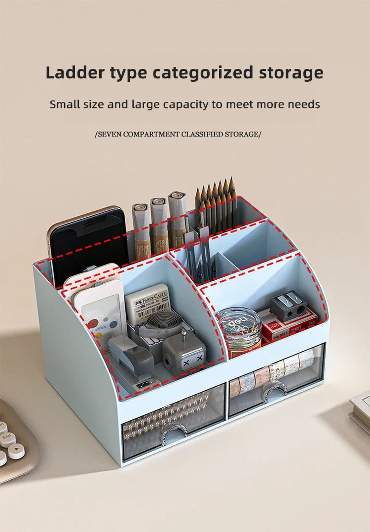 Desktop Storage Box Pen Holder