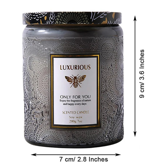 7oz Natural Soy Scented Candle – Serenity Aromatic Candle for Home & Gift