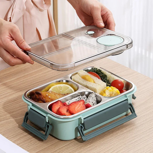 304 Stainless Steel Leakproof Bento Lunch Box