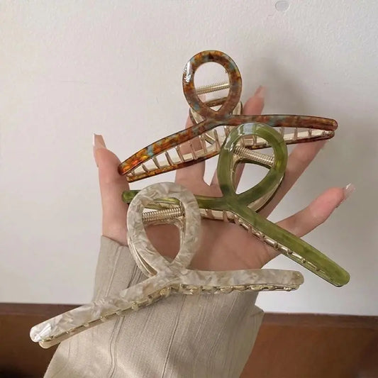 Large Metal Shark Hair Clip