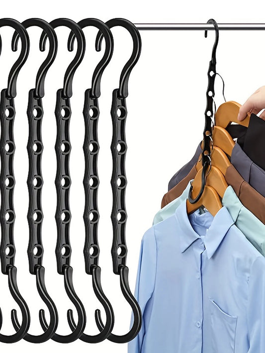 5-Hole Space-Saving Magic Clothes Hanger