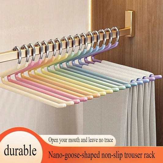 5PCS Goose-Type Multi-Layer Pants Hangers