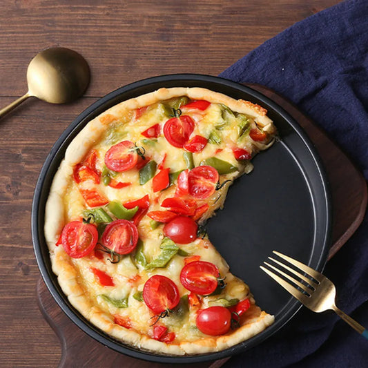 Round Nonstick Cake & Bread Baking Tray โ Oven & Air Fryer Pan