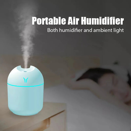 Mini USB Aroma Diffuser & Humidifier – 250ML