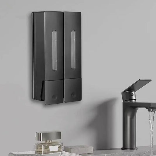 400ml Wall-Mounted Soap & Shampoo Dispenser