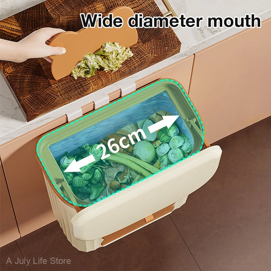 8.5/12L Wall Mounted Trash Can