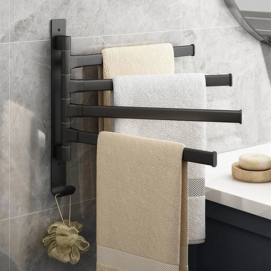 Rotatable Aluminum Towel Rack