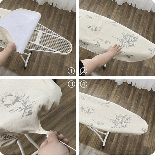 Heat-Resistant Ironing Board Cover – Pink Flamingo