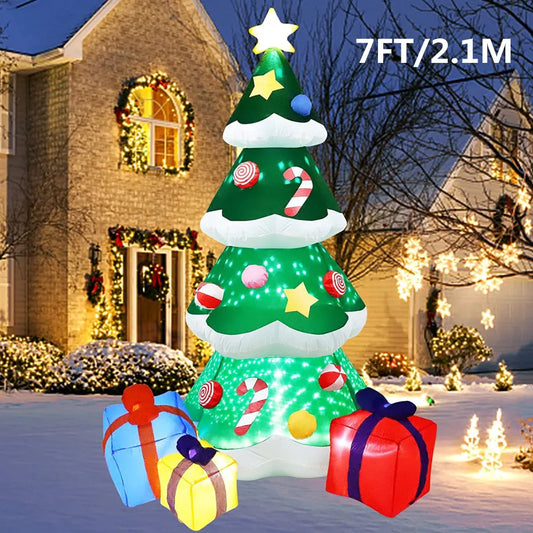 2.1M / 7FT Inflatable LED Christmas Tree