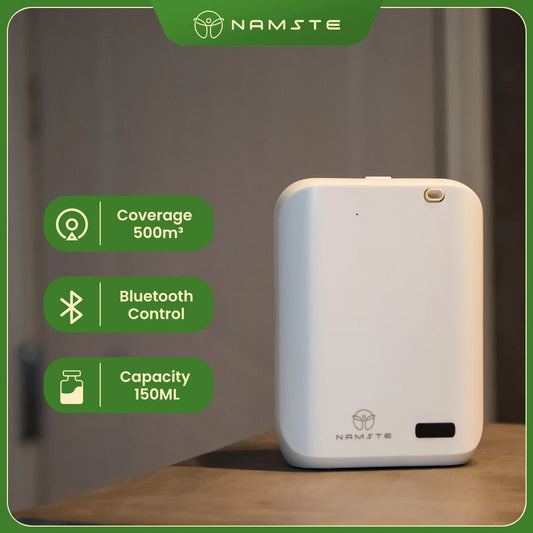 Namste Smart Bluetooth Aromatherapy Diffuser – 150ML Essential Oil Scent Machine