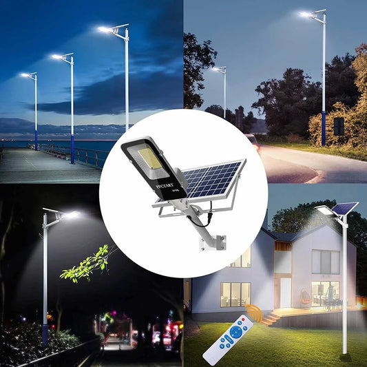 200W Solar Street Light (Dusk-to-Dawn)
