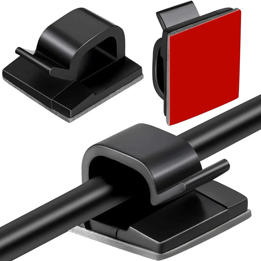 Self-Adhesive Cable Clips for Wire Management