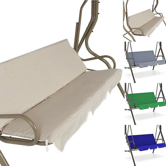 150cm Swing Cover Chair Waterproof Cushion Patio Garden Outdoor Seat Replacement Garden Courtyard Swing Chair Dust Cover
