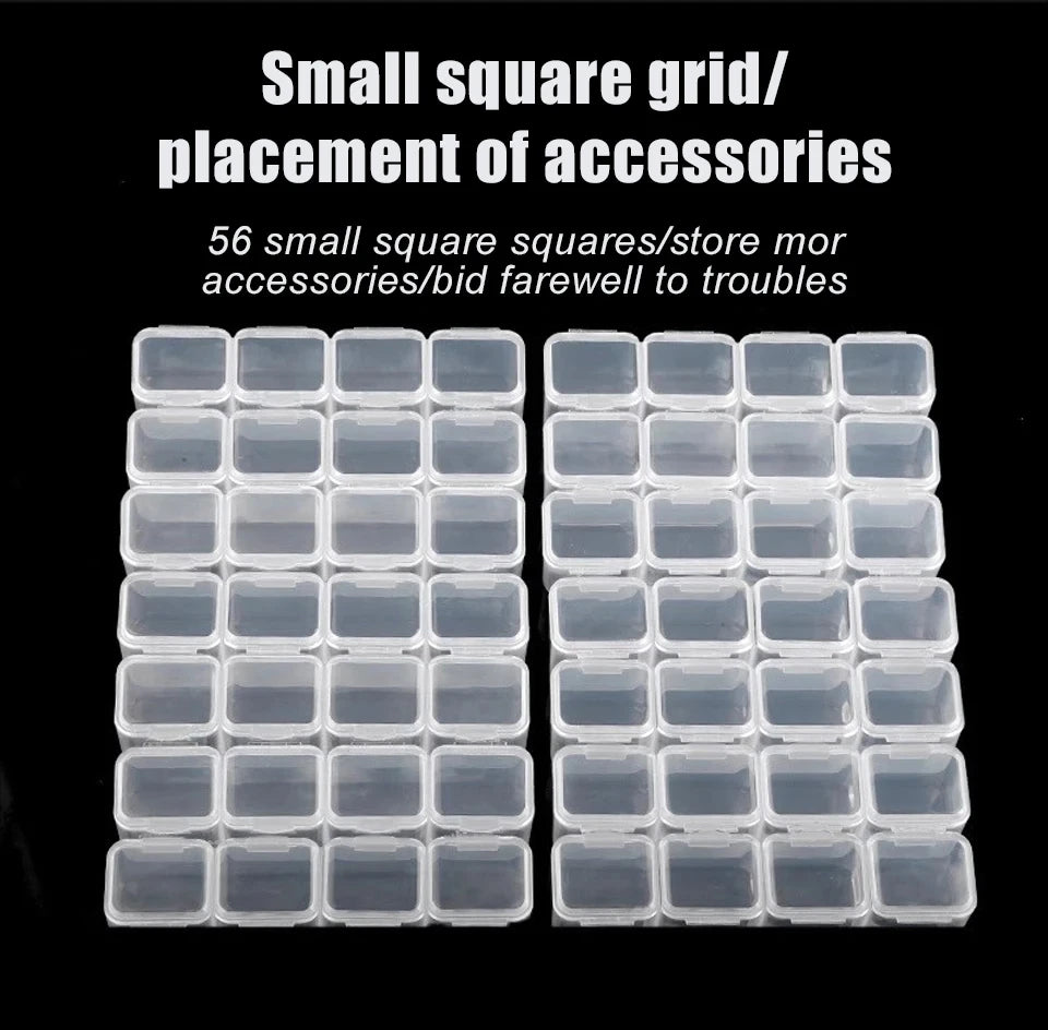 26/28/56 Grids Plastic Organizers Box