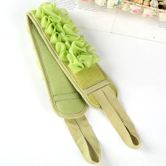2-in-1 Shower Back Scrubber – Korean & Japanese Body Washcloth