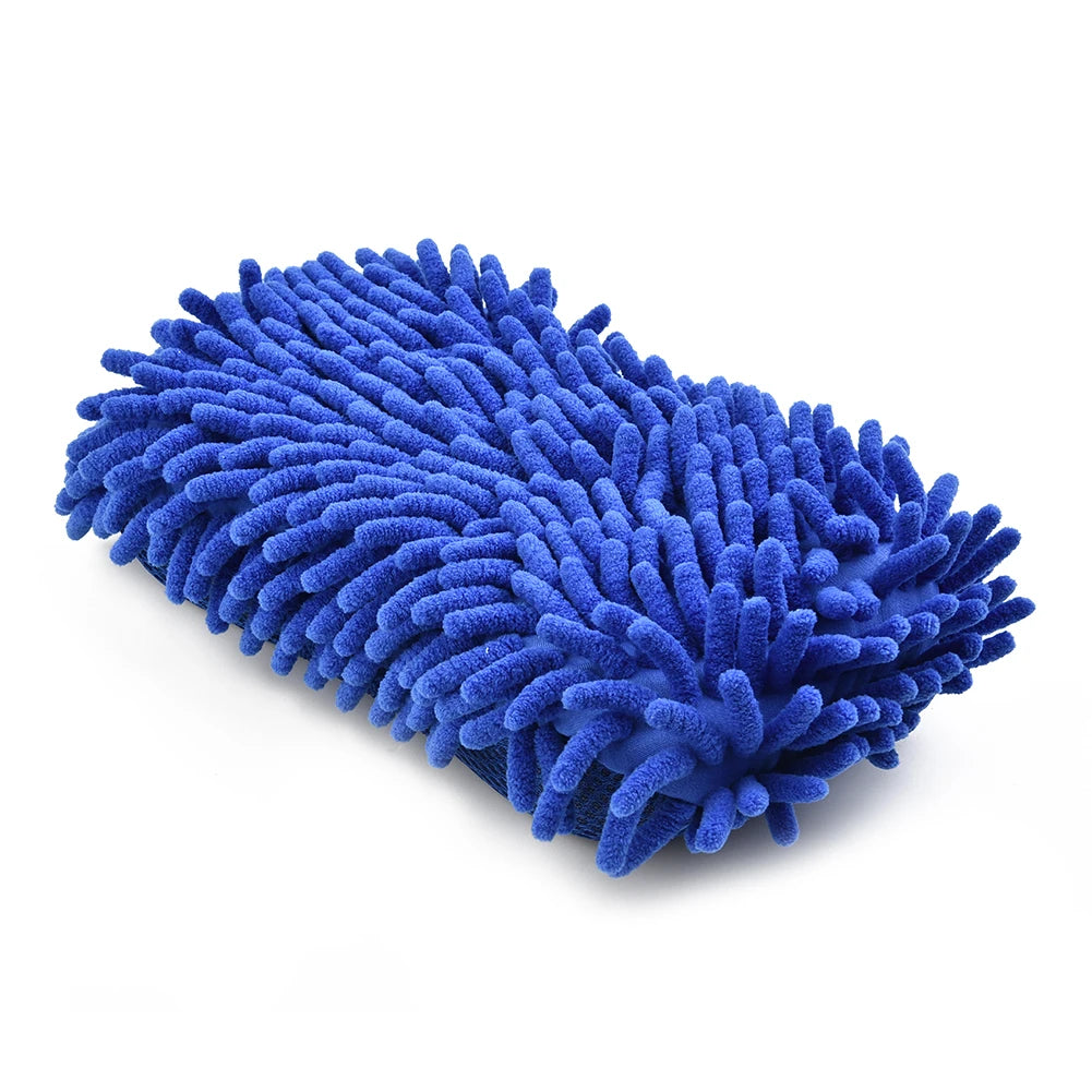 1pc Car Wash Glove Microfiber