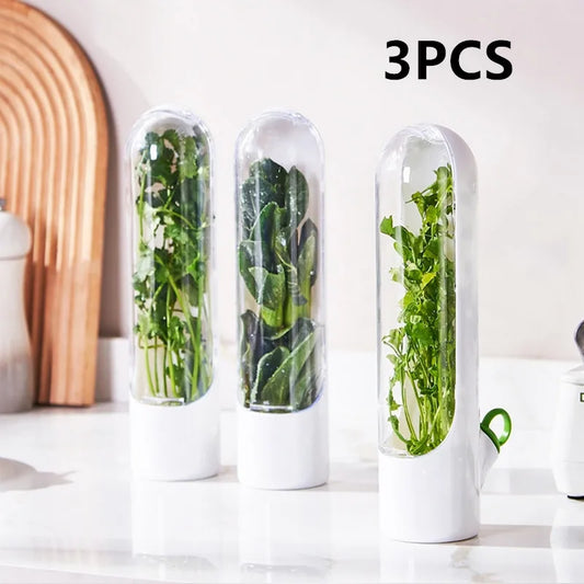 Fresh Herb Keeper Storage Bottle