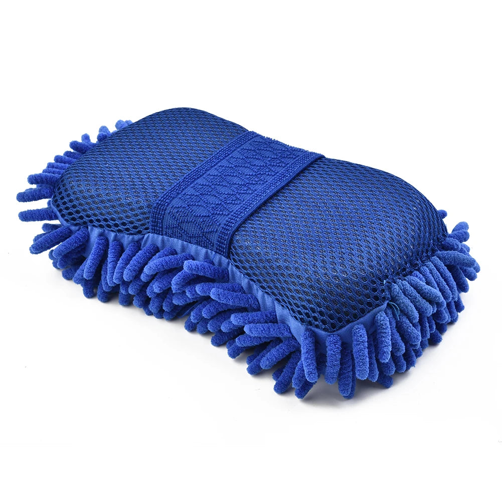 1pc Car Wash Glove Microfiber