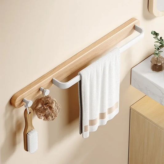Nordic Towel Rack with Hooks