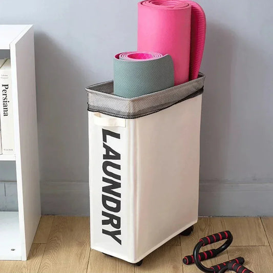 Large Capacity Laundry Basket with Wheels