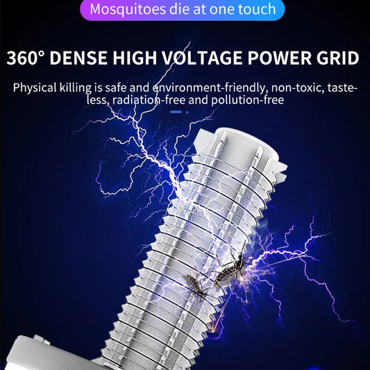 Outdoor Mosquito Repellent & Killer Lamp – Rainproof Insect Trap Light