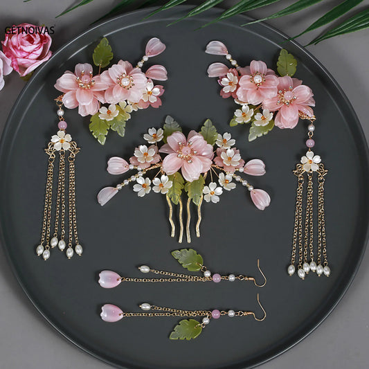 Hanfu Bridal Hair Accessories Set