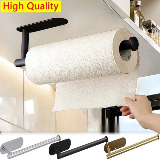 Adhesive Paper Towel Holder – Wall & Cabinet Mount