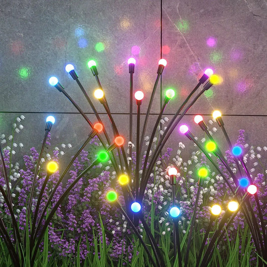 LED Solar Firefly String Lights