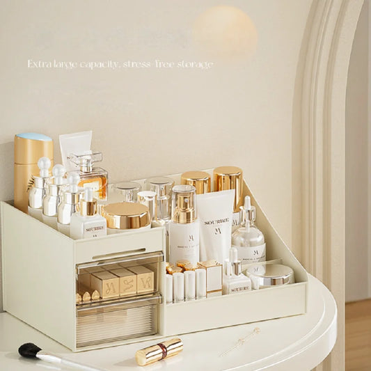 Transparent Drawer-Style Makeup & Skincare Organizer