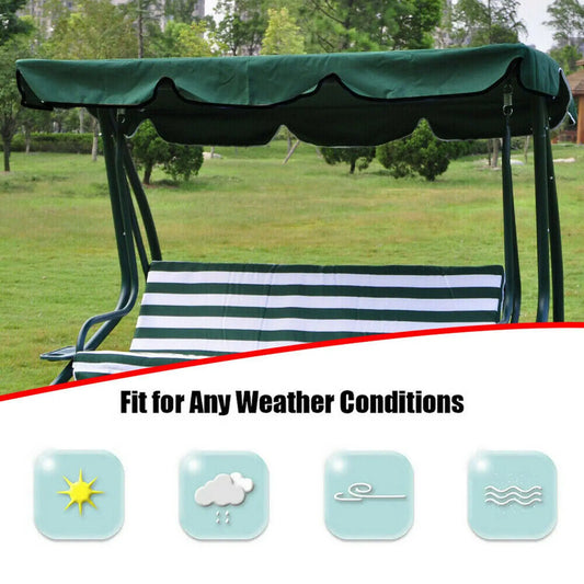 Garden Swing Chair Sun Protection Top Cover