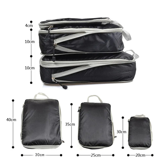 Foldable Waterproof Packing Cubes