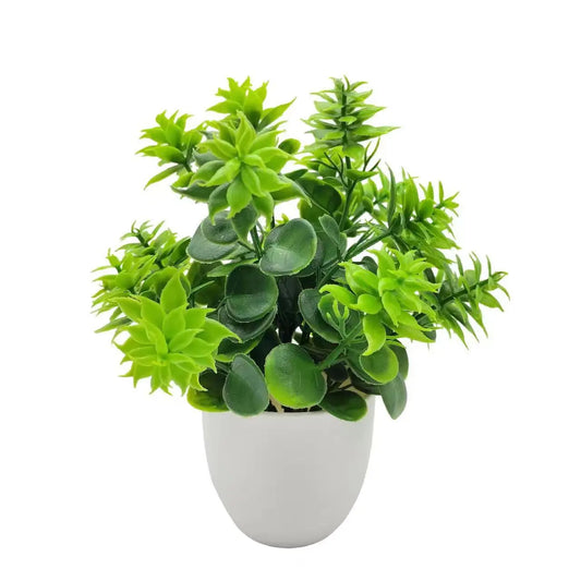 1PC Artificial Potted Plant – Lifelike Greenery for Home