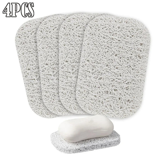 4pcs Soap Saver Draining Lift Pads