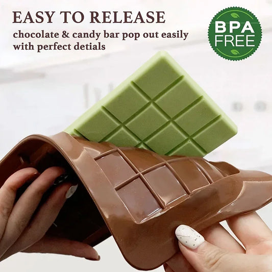 Silicone Chocolate Bar Mold โ Non-Stick & BPA-Free