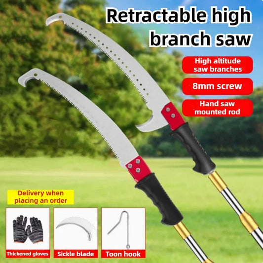 Retractable High Branch Saw โ Multifunctional Hand Tool