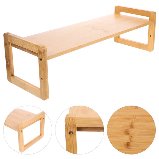 Detachable Bamboo Monitor Stand
