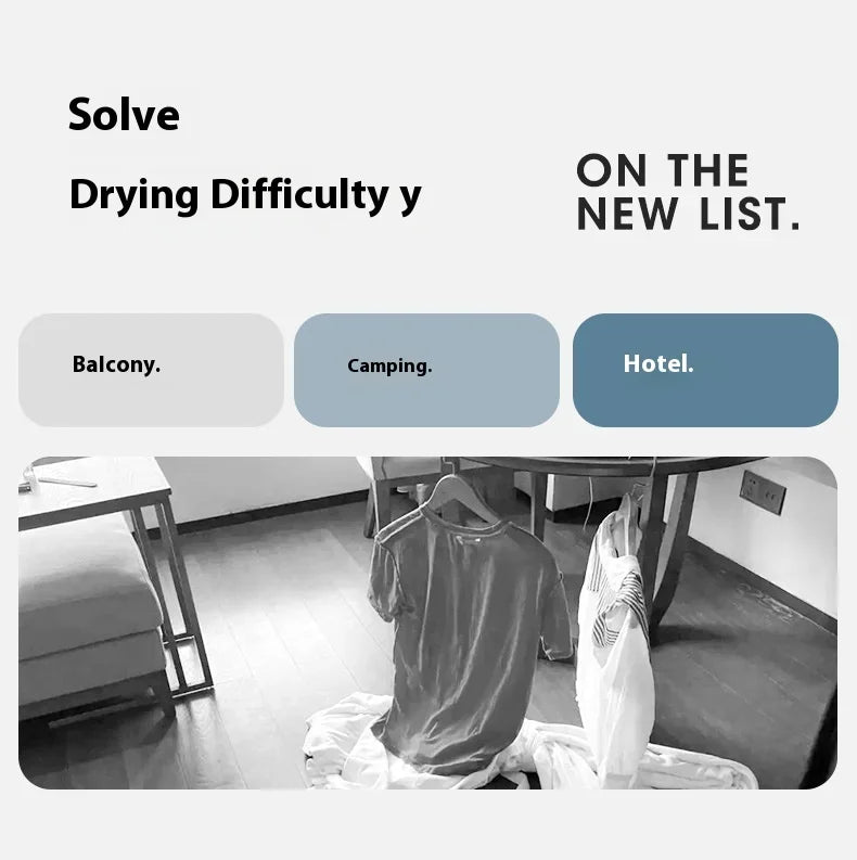 "360° Folding Wall-Mounted Clothes Drying