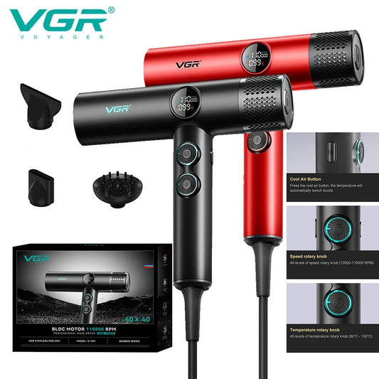 VGR V-401 Professional Hair Dryer with Negative Ion