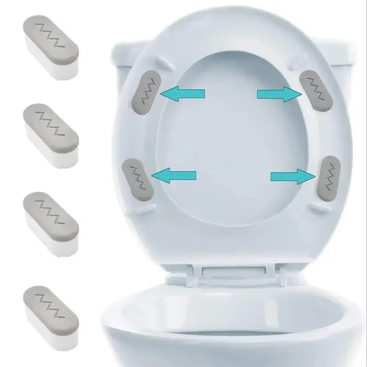 4PCS Toilet Seat Bumpers for Bidet – Strong Adhesive Buffers