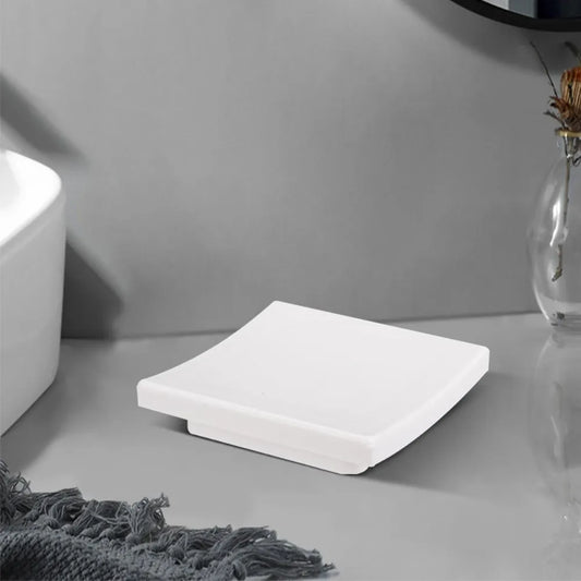 Square Black Soap Dish