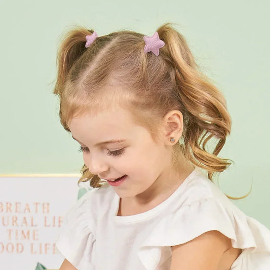 Love & Star Cartoon Hair Loops