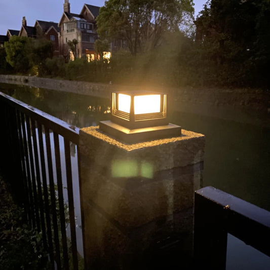 Solar Fence Post Cap Light