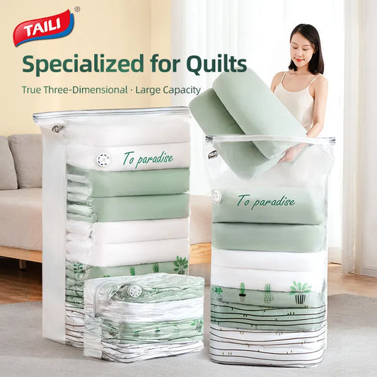 TAILI Large Cubic Vacuum Storage Bag