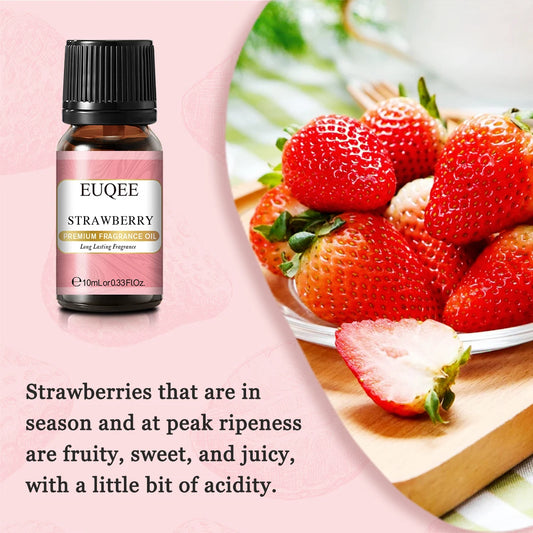 EUQEE 10ML Fragrance Oil – Coconut, Vanilla, Bubble Gum & More