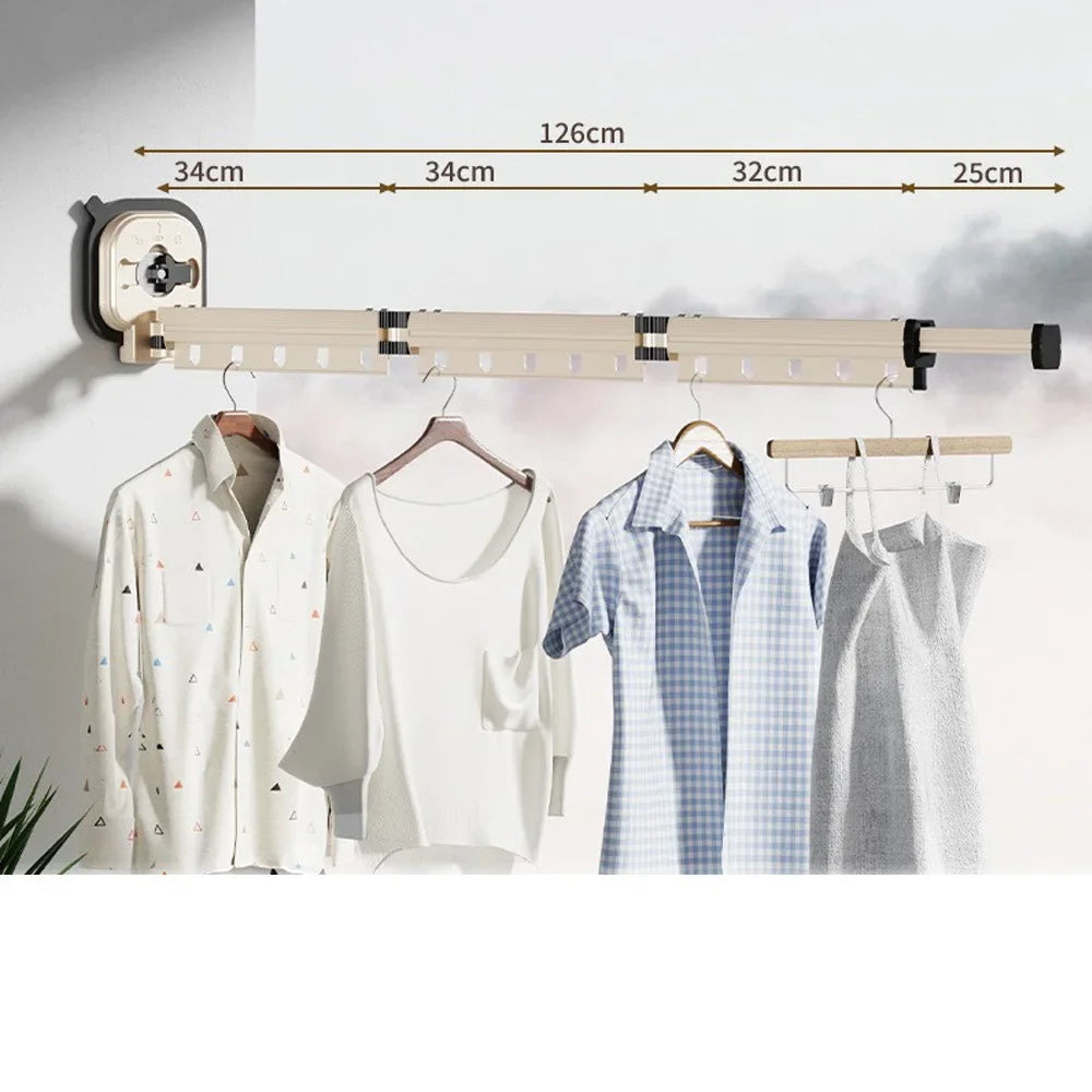 "360° Folding Wall-Mounted Clothes Drying